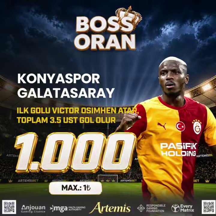 Artemisbet 1.000 oran özel oran