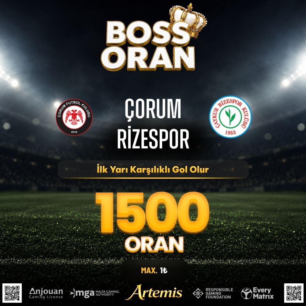 Artemisbet 1.500 oran özel oran