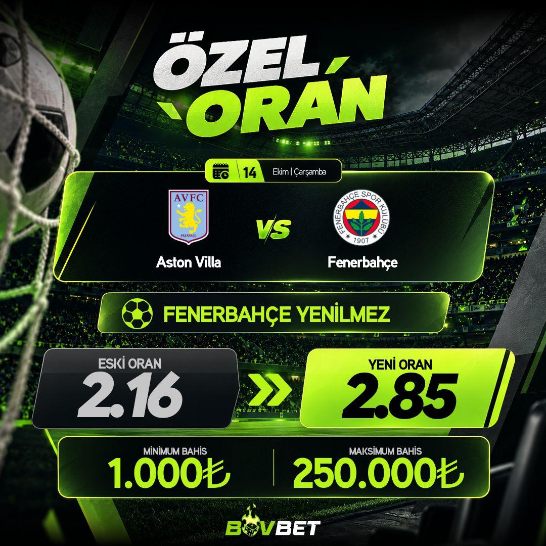 Bovbet 2,85 oran özel oran