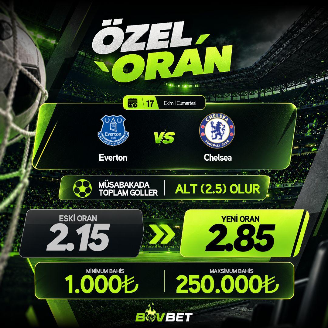 Bovbet 2,85 oran özel oran