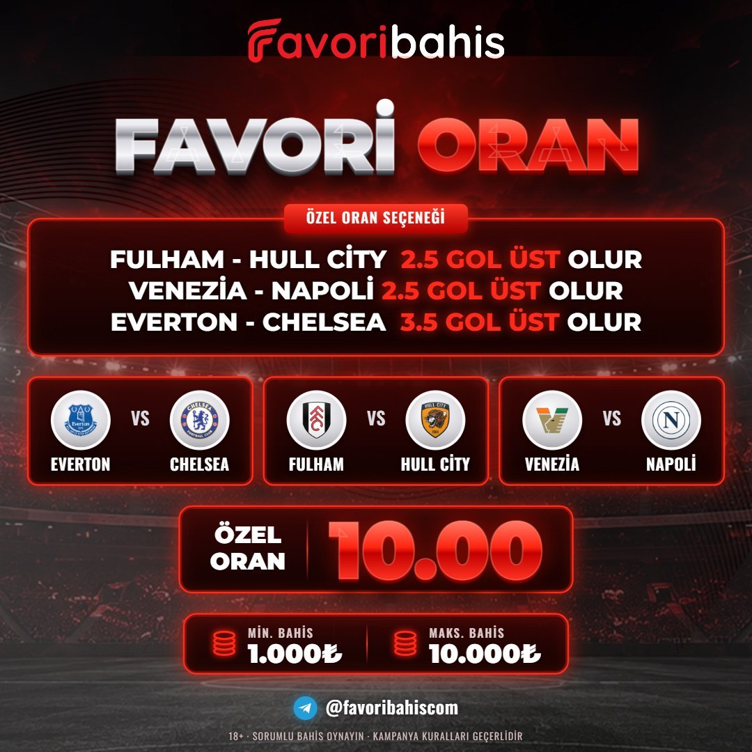 Favoribahis 10 oran özel oran