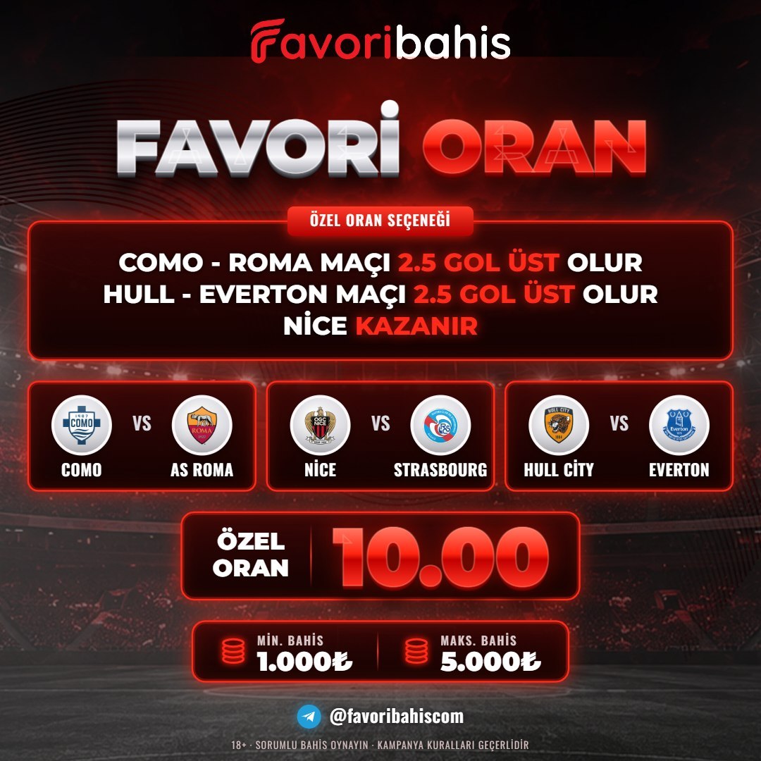 Favoribahis 10 oran özel oran