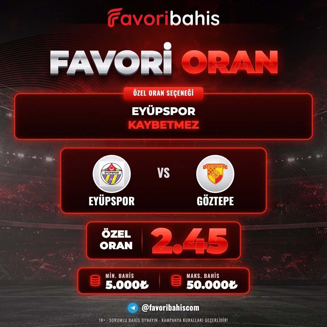 Favoribahis 2,45 oran özel oran