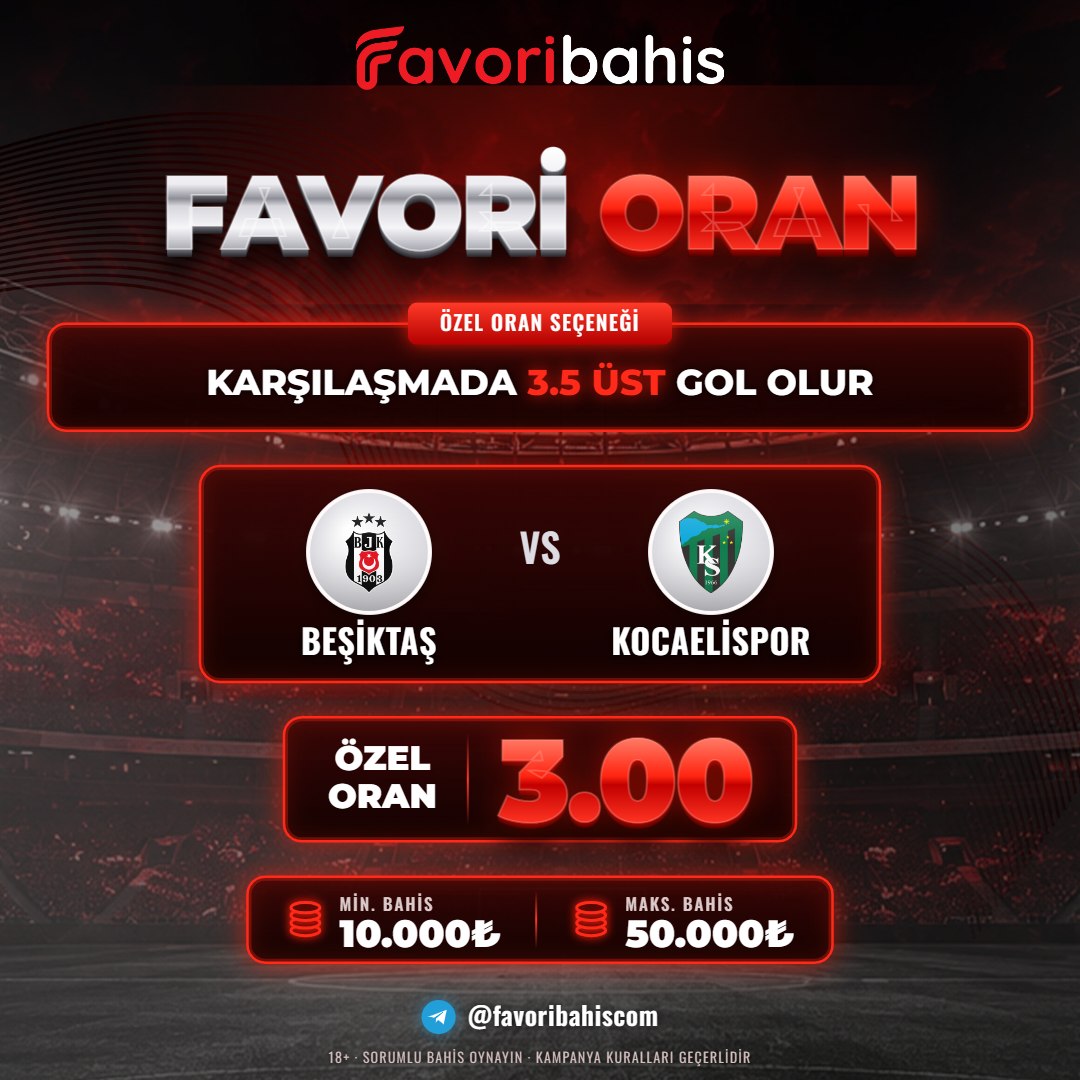 Favoribahis 3 oran özel oran