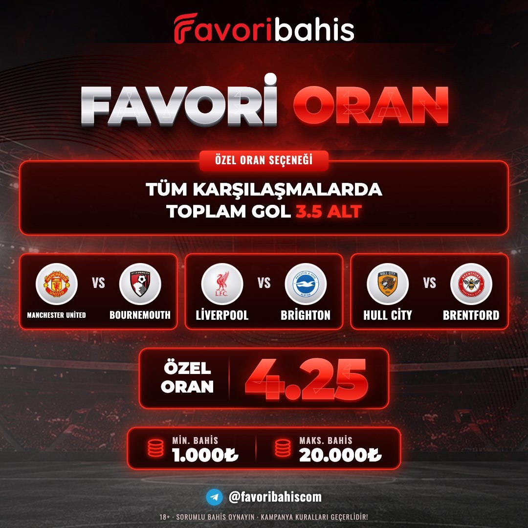 Favoribahis 4,25 oran özel oran