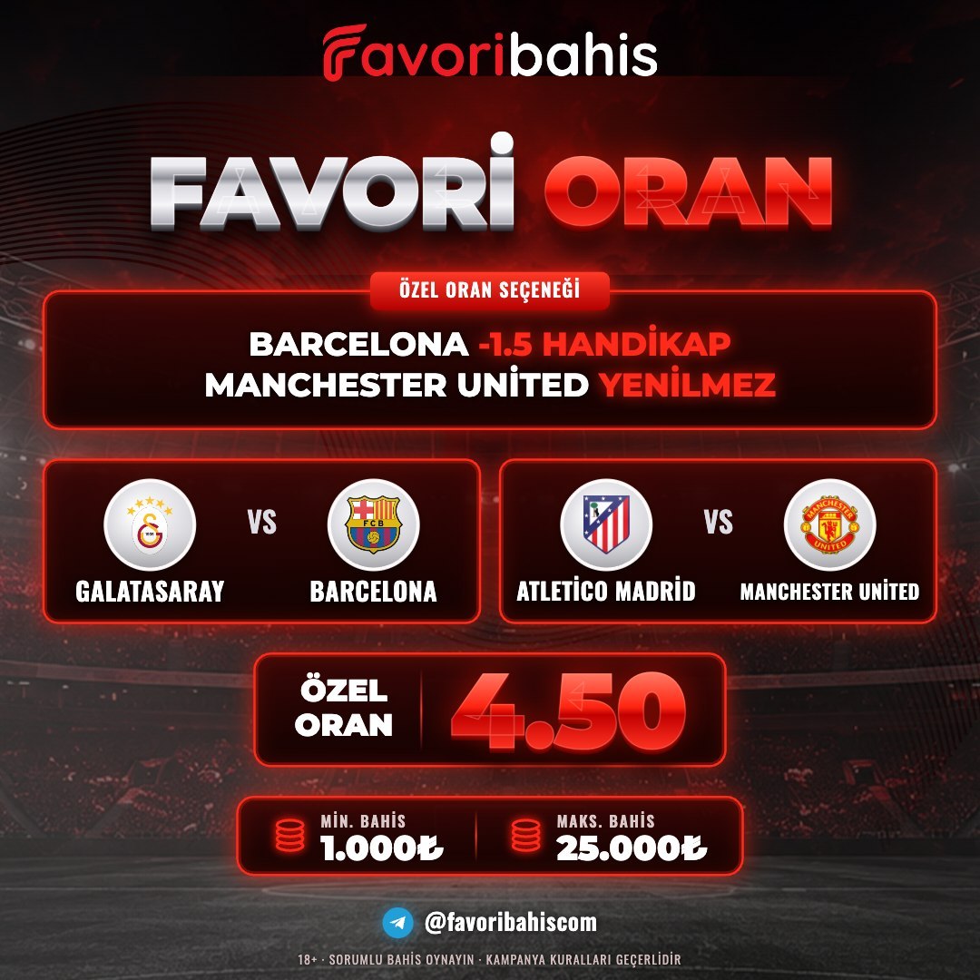 Favoribahis 4,50 oran özel oran
