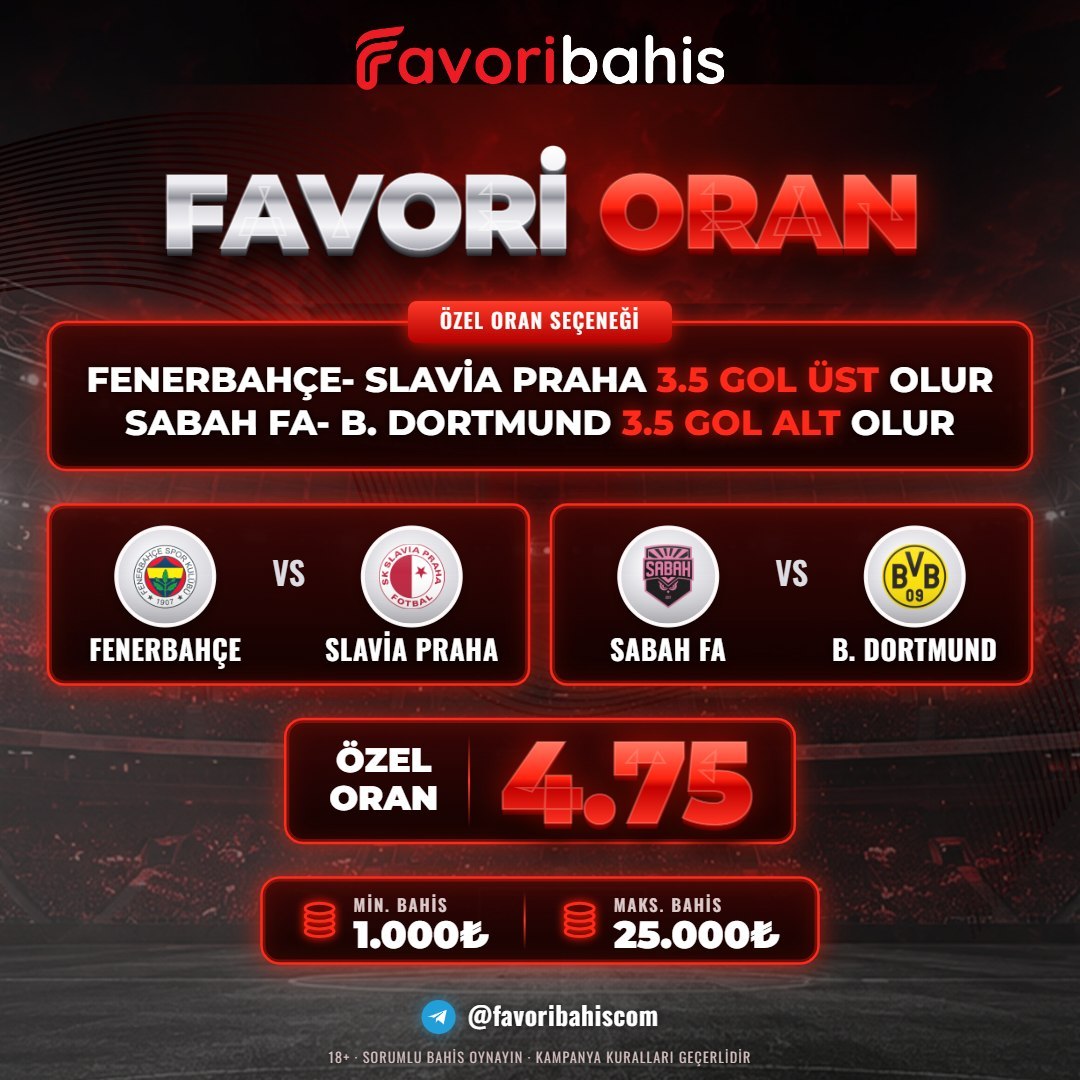 Favoribahis 4,50 oran özel oran