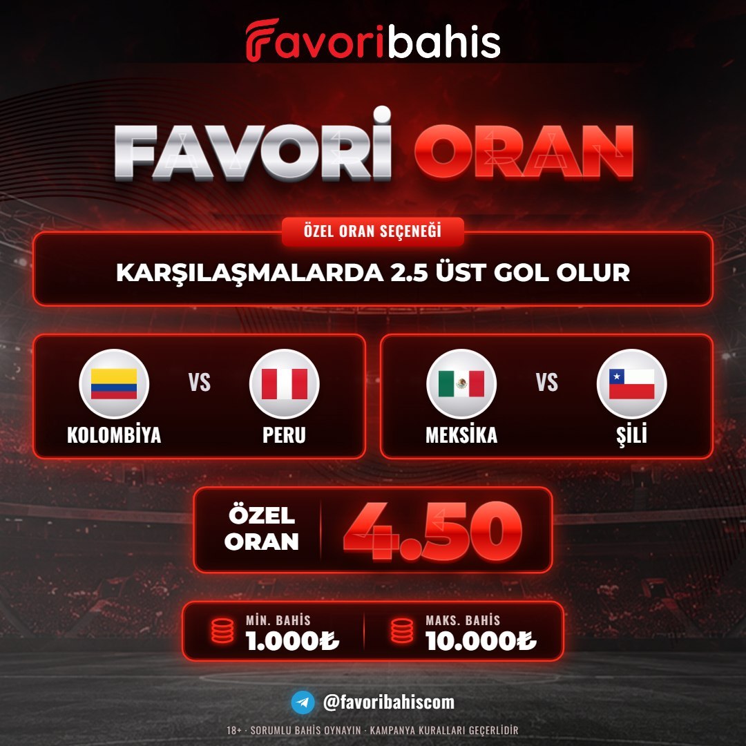 Favoribahis 4,50 oran özel oran