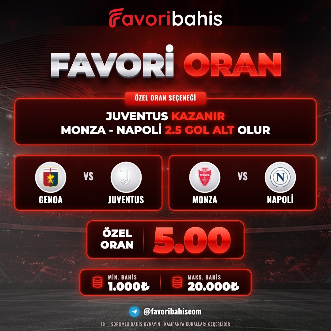 Favoribahis 5 oran özel oran