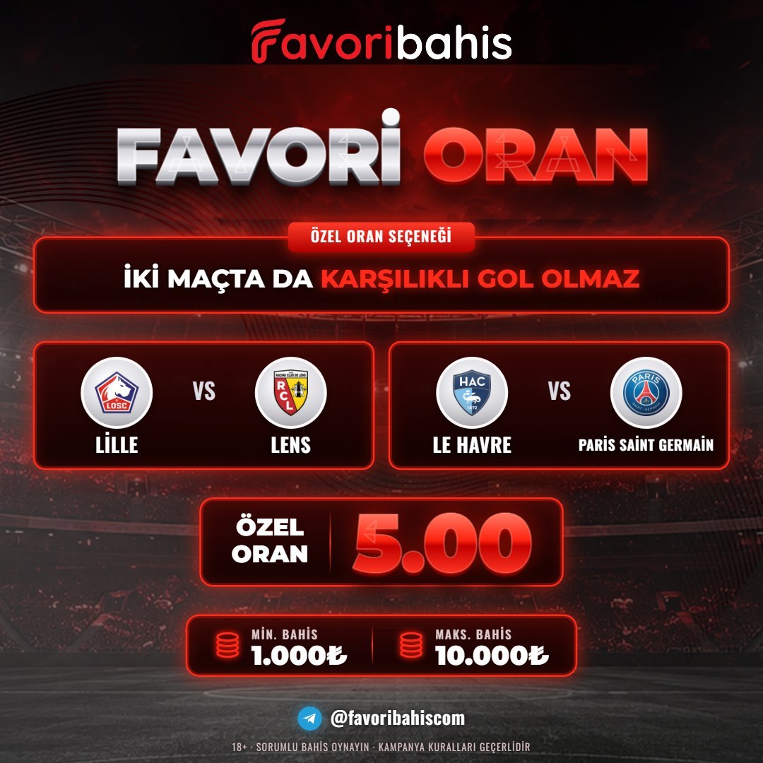 Favoribahis 5 oran özel oran