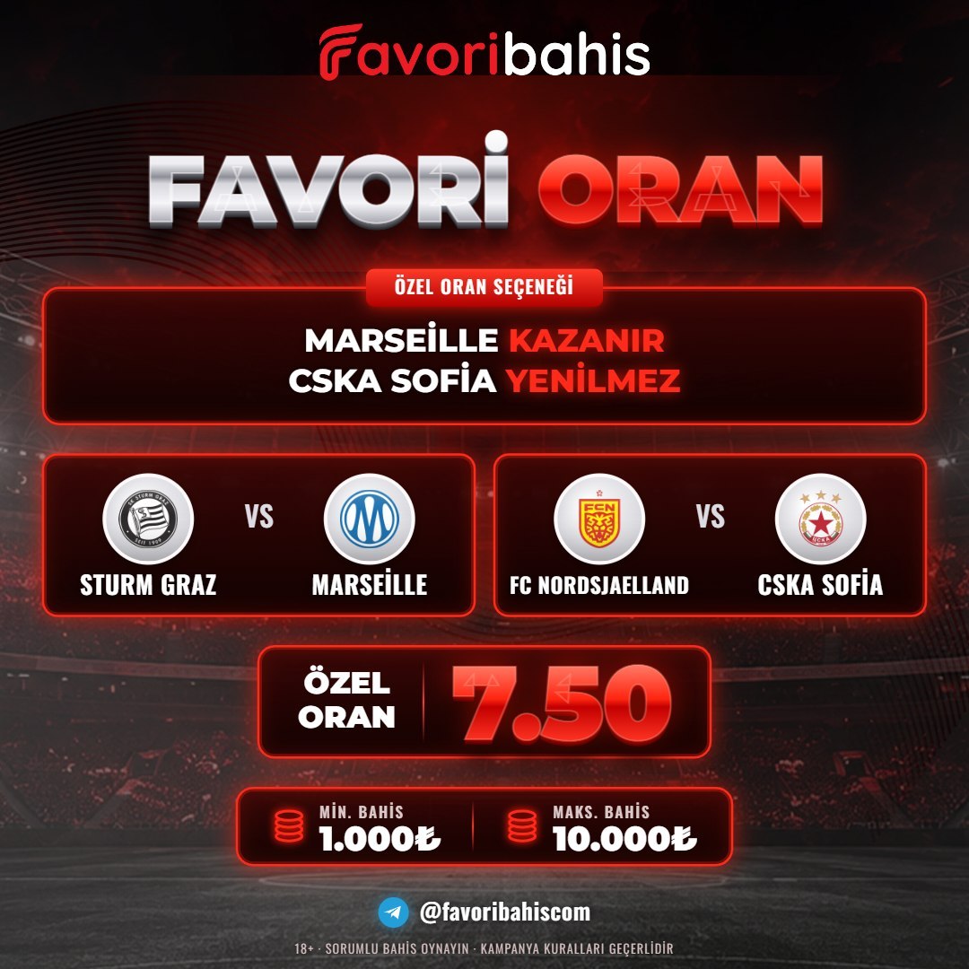 Favoribahis 7,50 oran özel oran