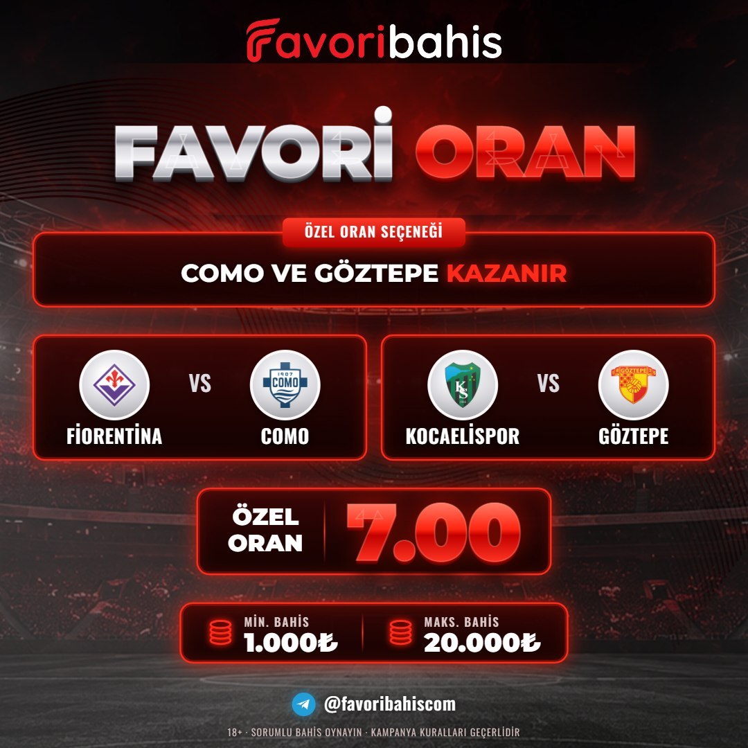 Favoribahis 7 oran özel oran