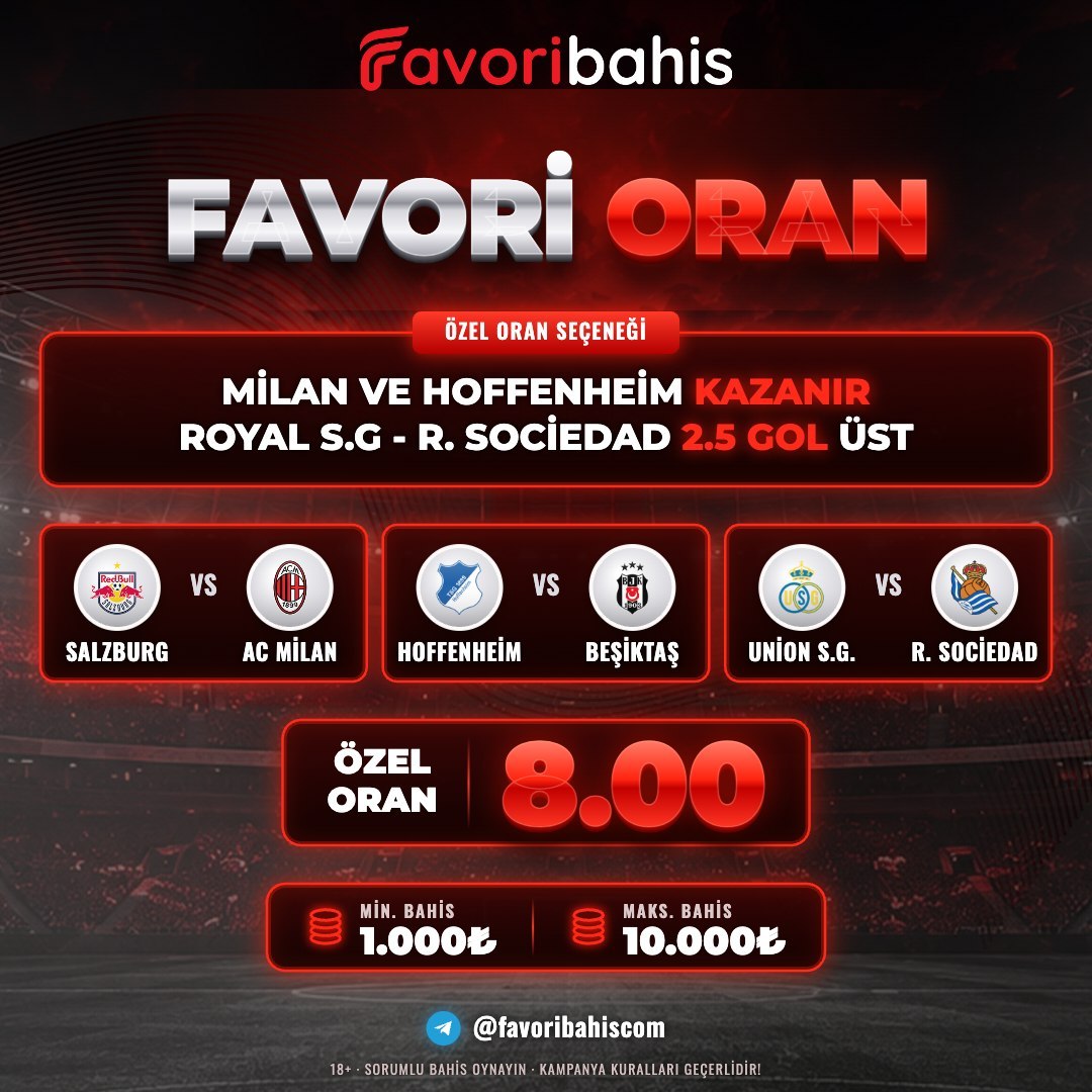Favoribahis 8 oran özel oran