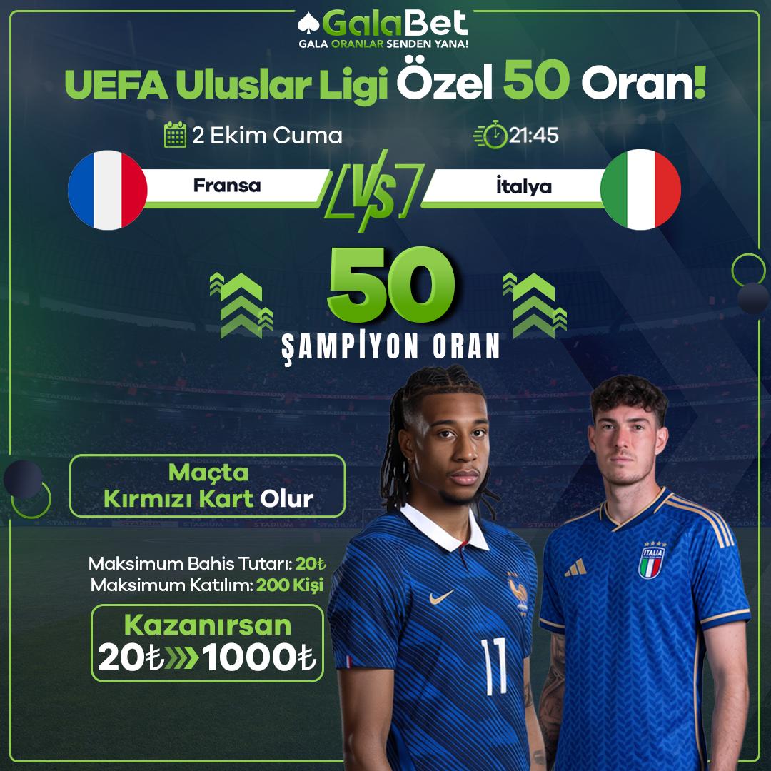 Galabet 50 oran özel oran