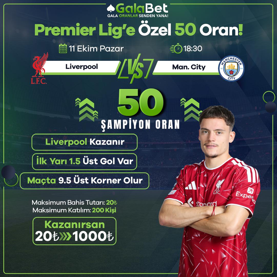 Galabet 50 oran özel oran