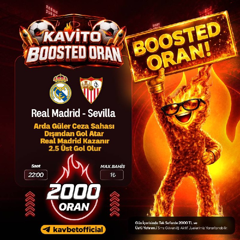 Kavbet 2.000 oran özel oran