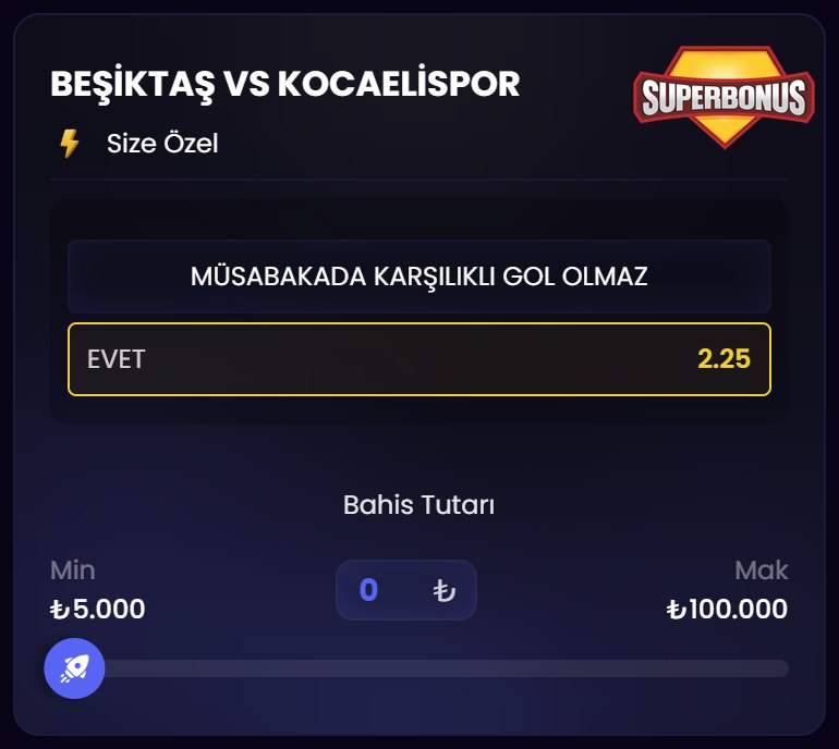 Kazansana 2,25 oran özel oran