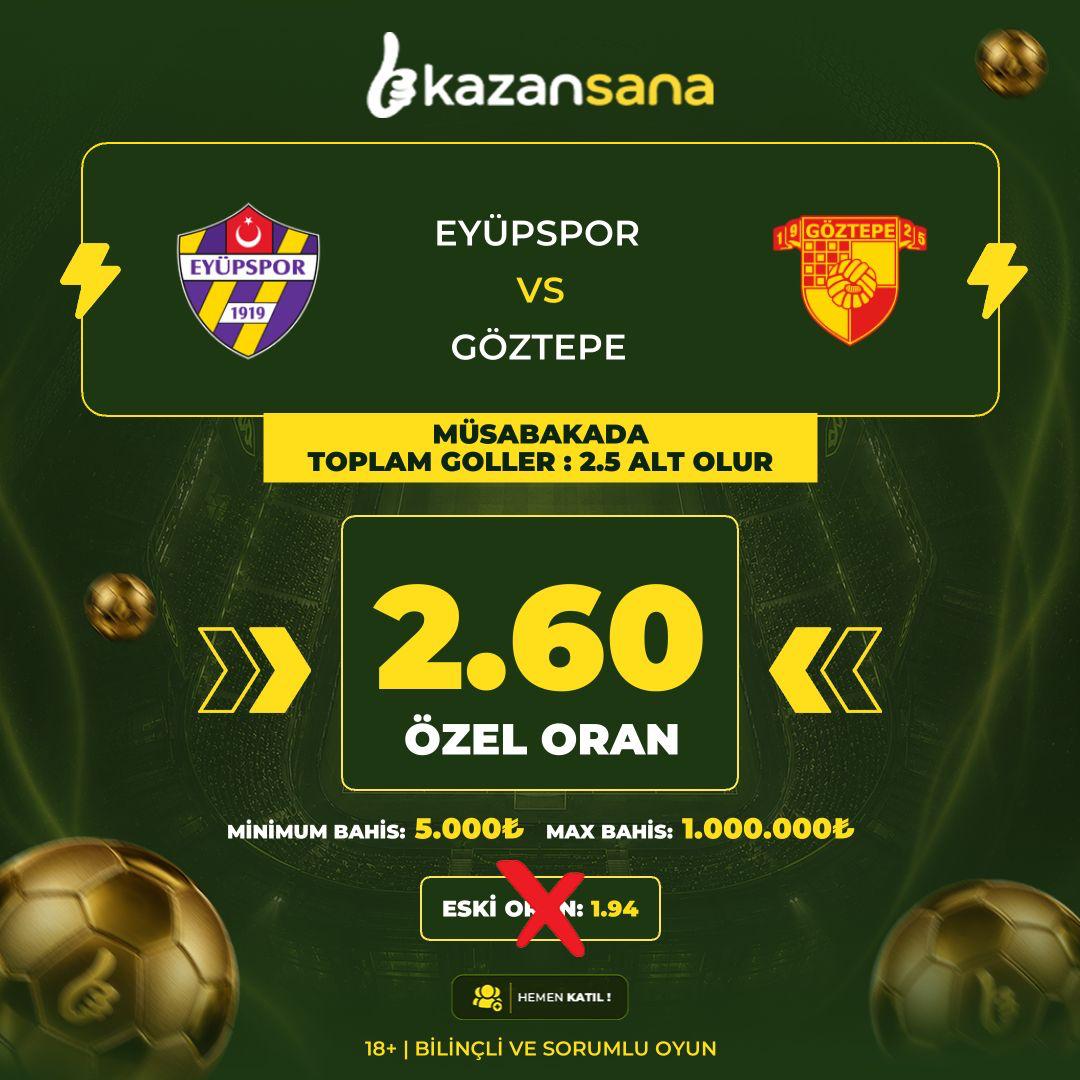 Kazansana 2,60 oran özel oran