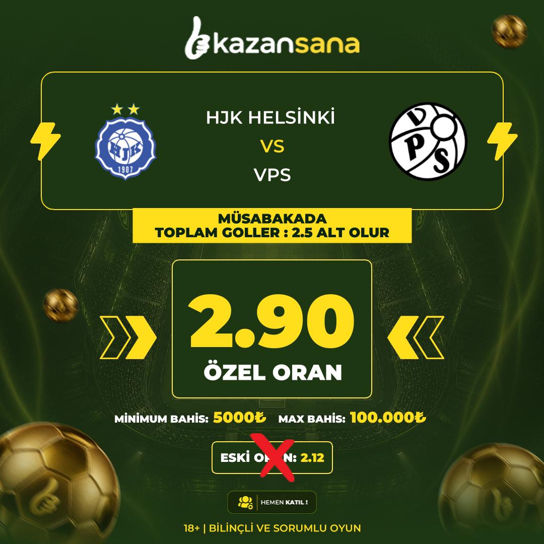 Kazansana 2,90 oran özel oran
