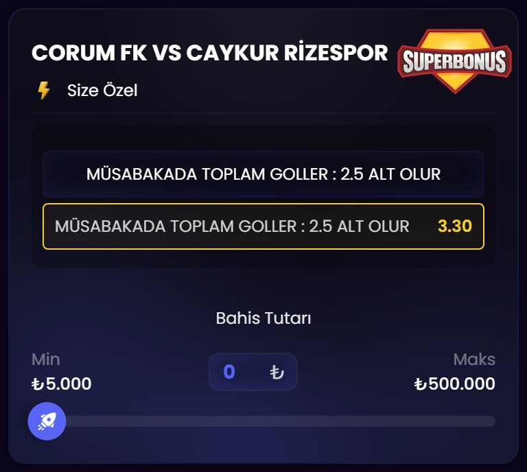 Kazansana 3,30 oran özel oran