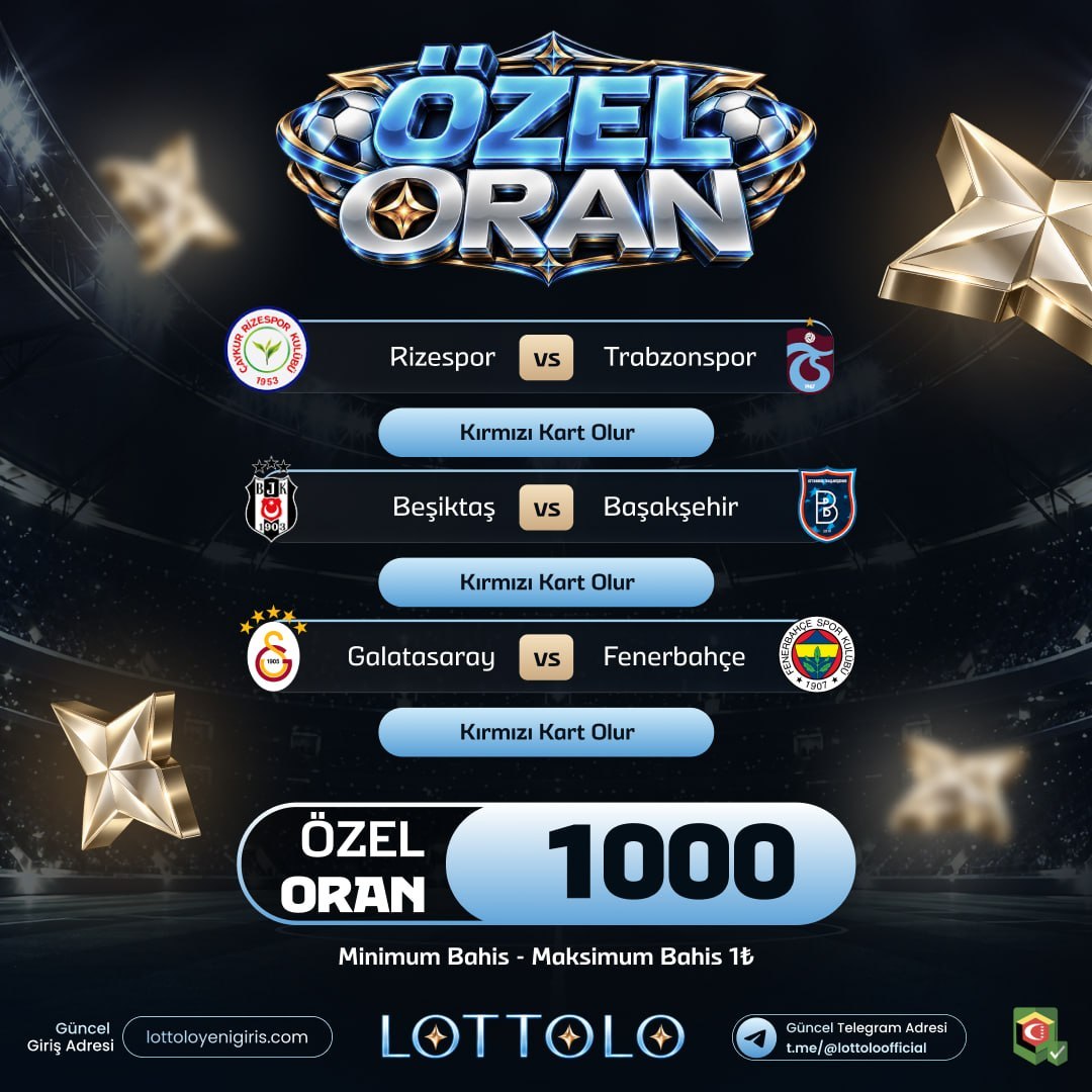 Lottolo 1.000 oran özel oran