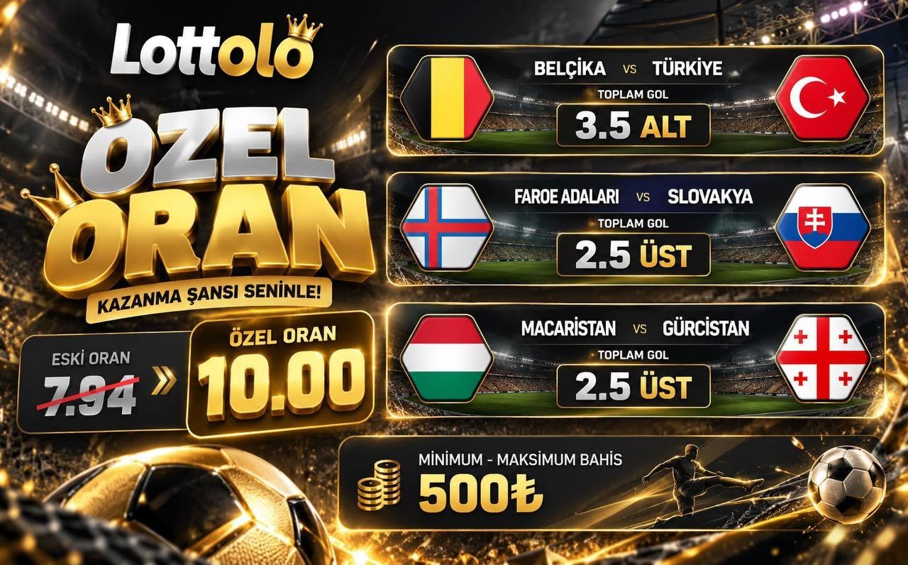 Lottolo 10 oran özel oran