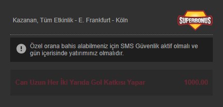 Mavibet 1.000 oran özel oran
