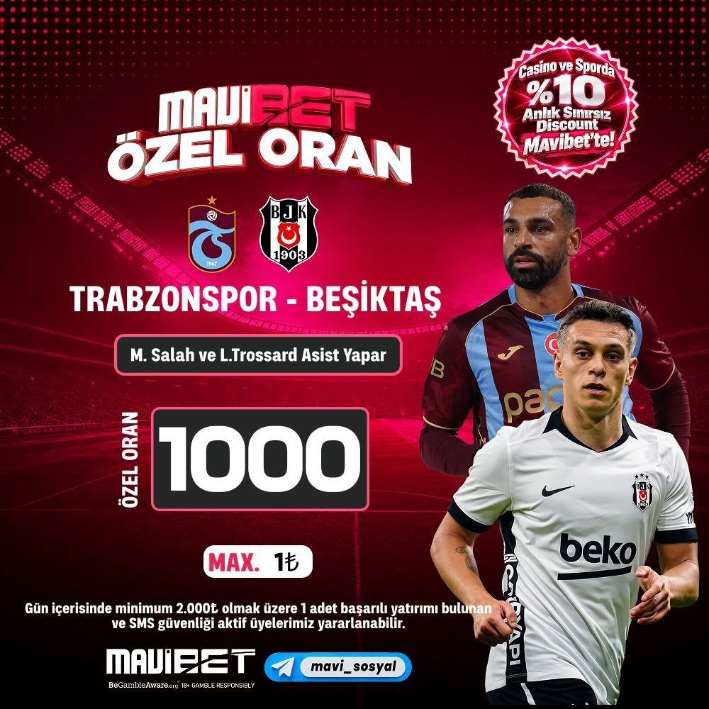 Mavibet 1.000 oran özel oran
