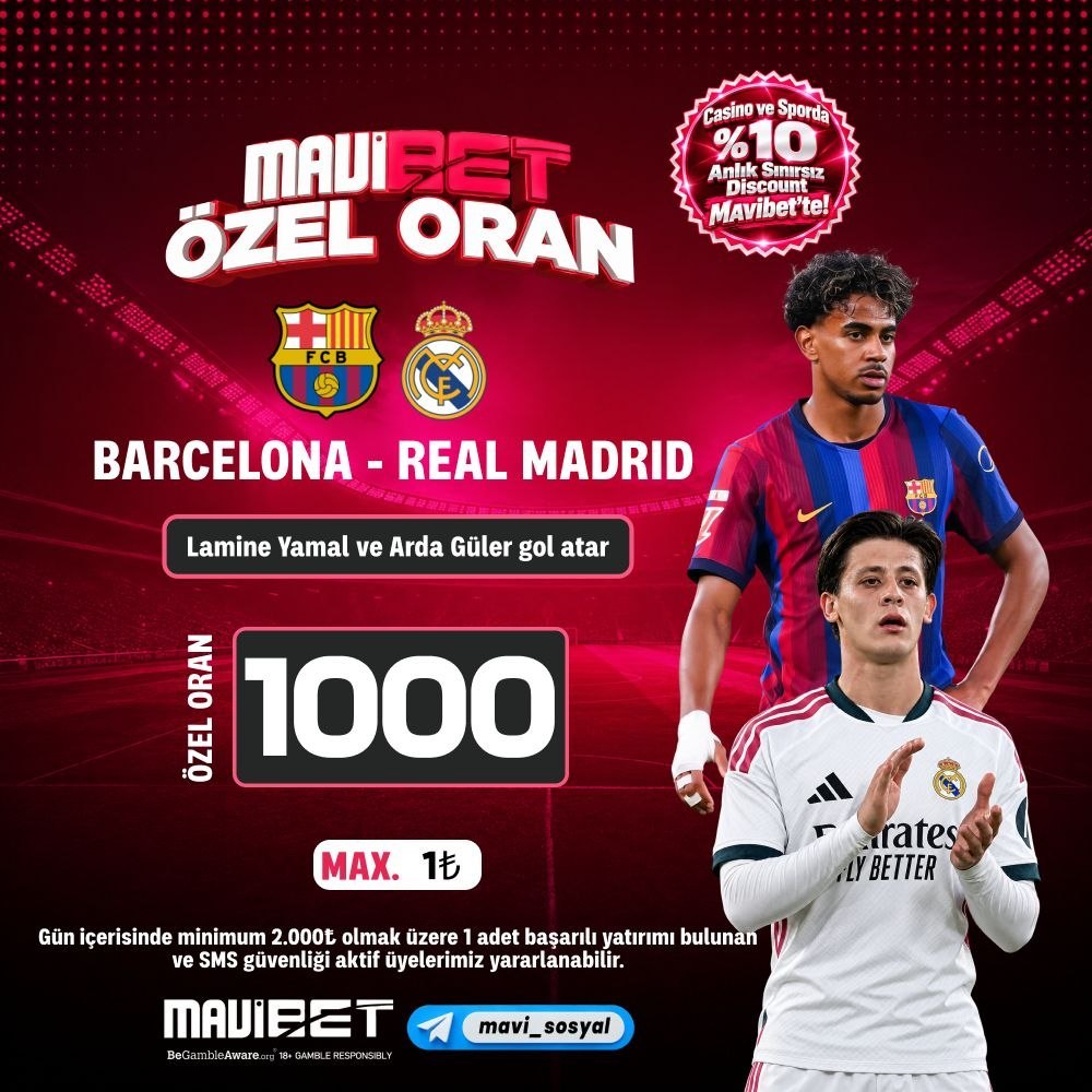 Mavibet 1.000 oran özel oran