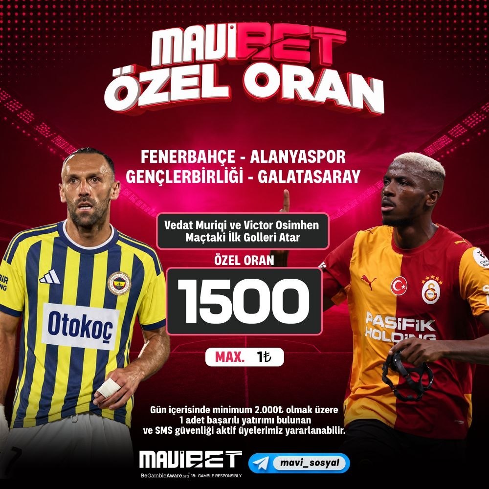 Mavibet 1.500 oran özel oran