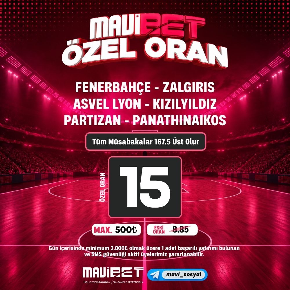 Mavibet 15 oran özel oran
