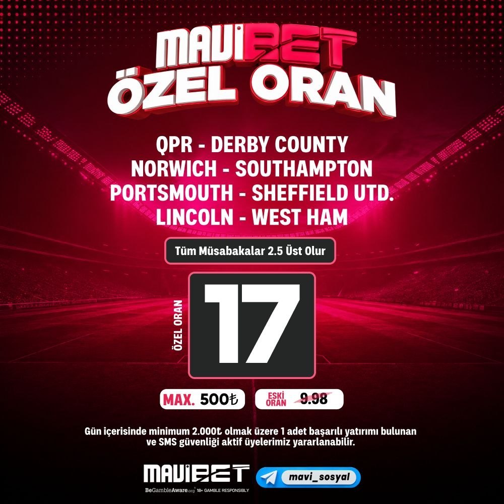 Mavibet 17 oran özel oran