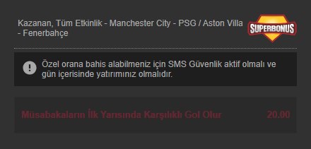 Mavibet 20 oran özel oran