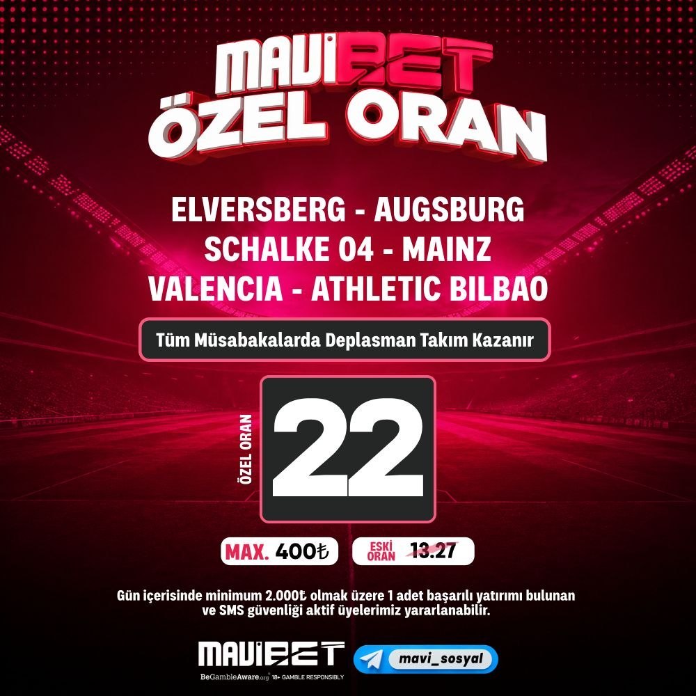 Mavibet 22 oran özel oran