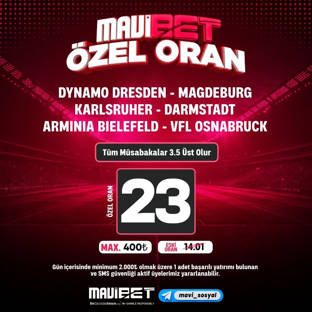 Mavibet 23 oran özel oran
