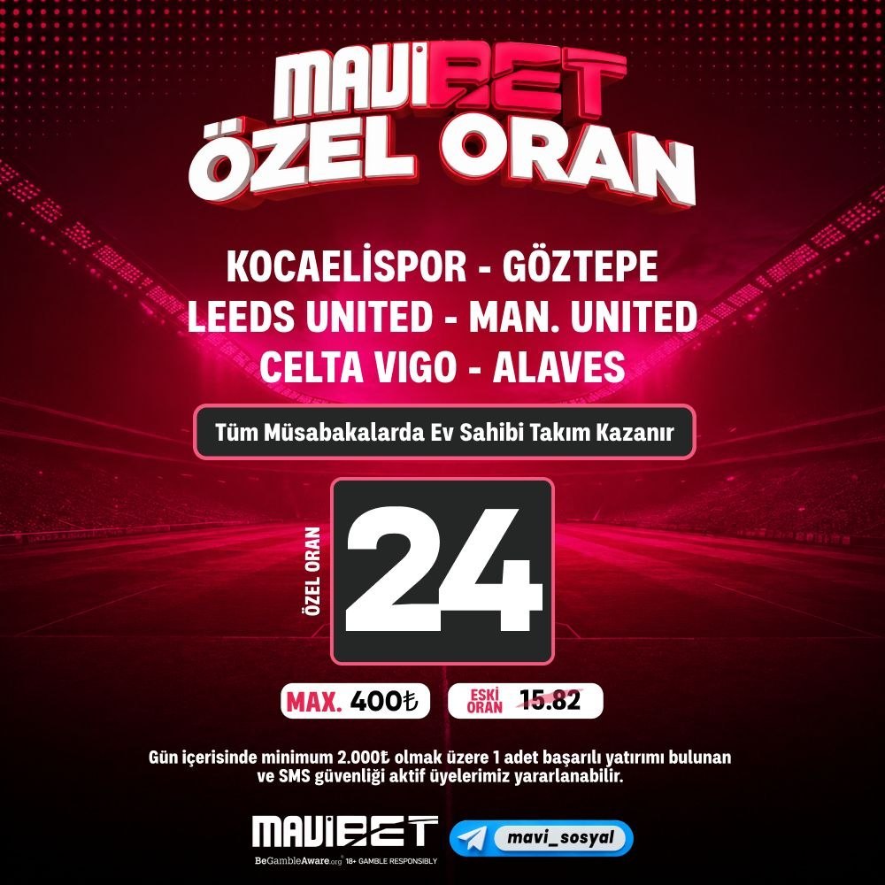 Mavibet 24 oran özel oran
