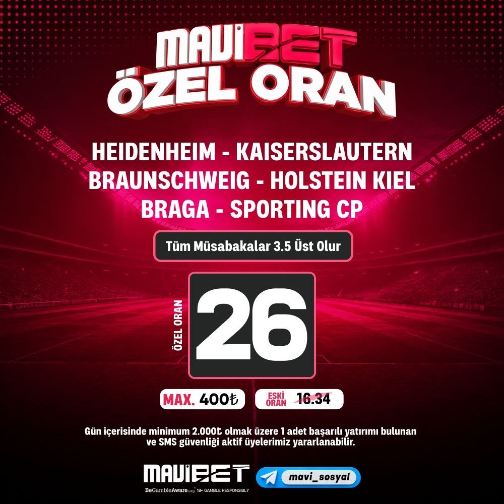 Mavibet 26 oran özel oran
