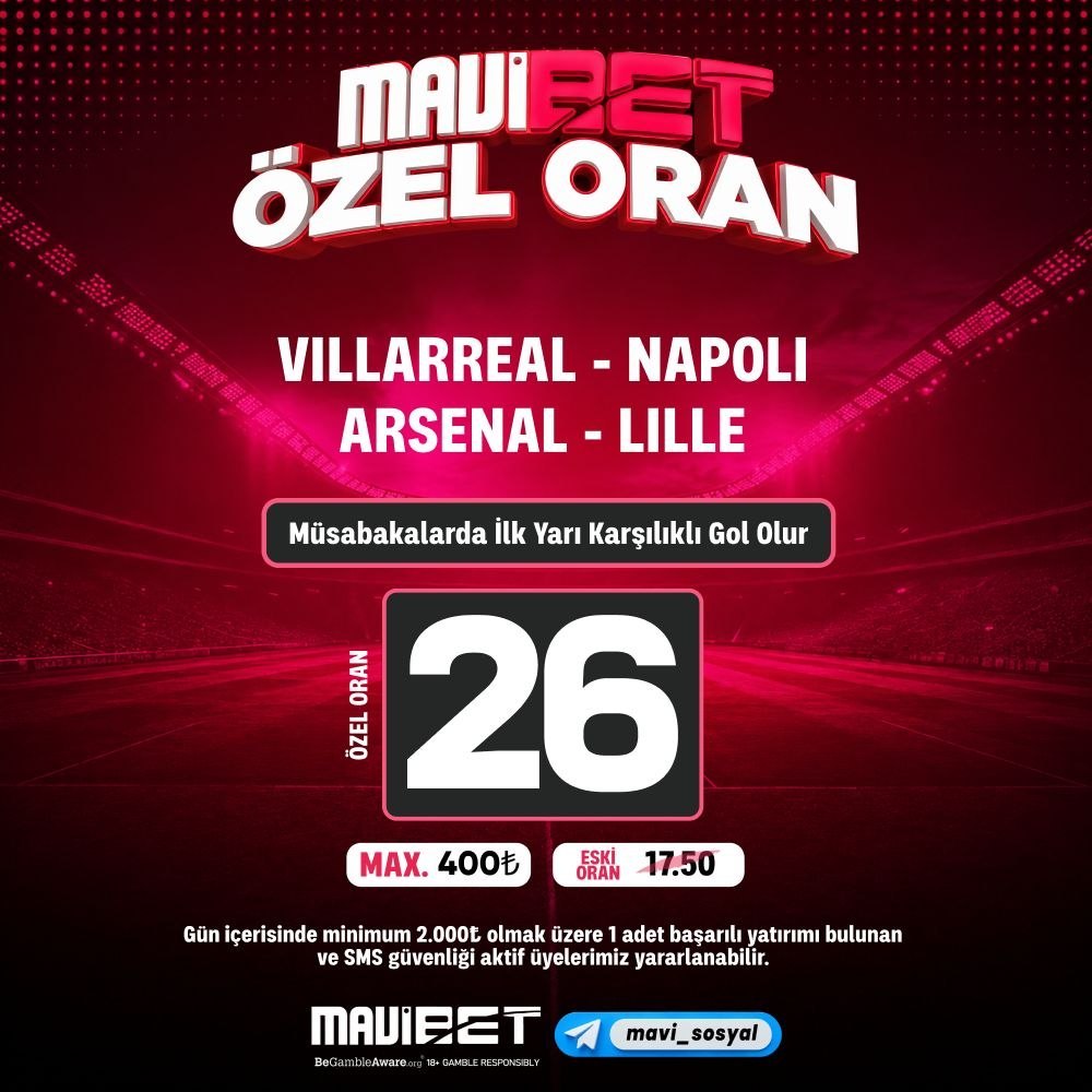Mavibet 26 oran özel oran