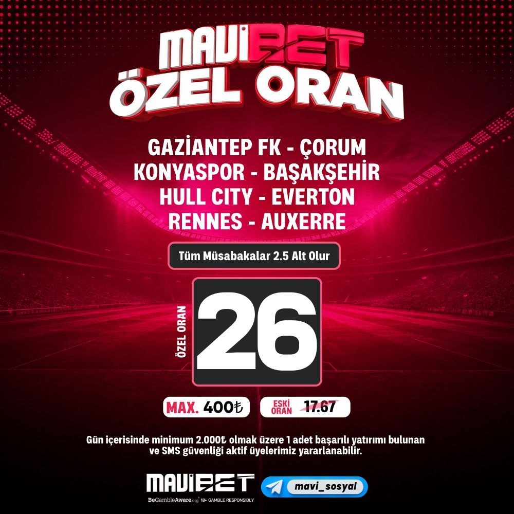 Mavibet 26 oran özel oran
