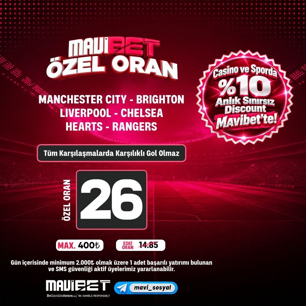 Mavibet 26 oran özel oran
