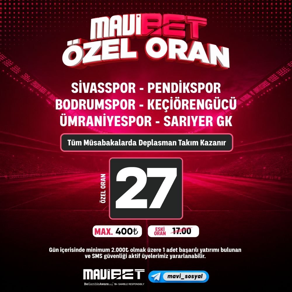 Mavibet 27 oran özel oran