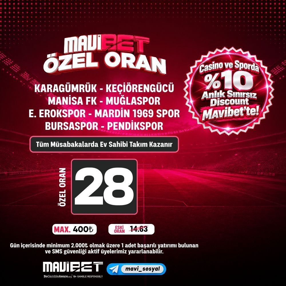 Mavibet 28 oran özel oran