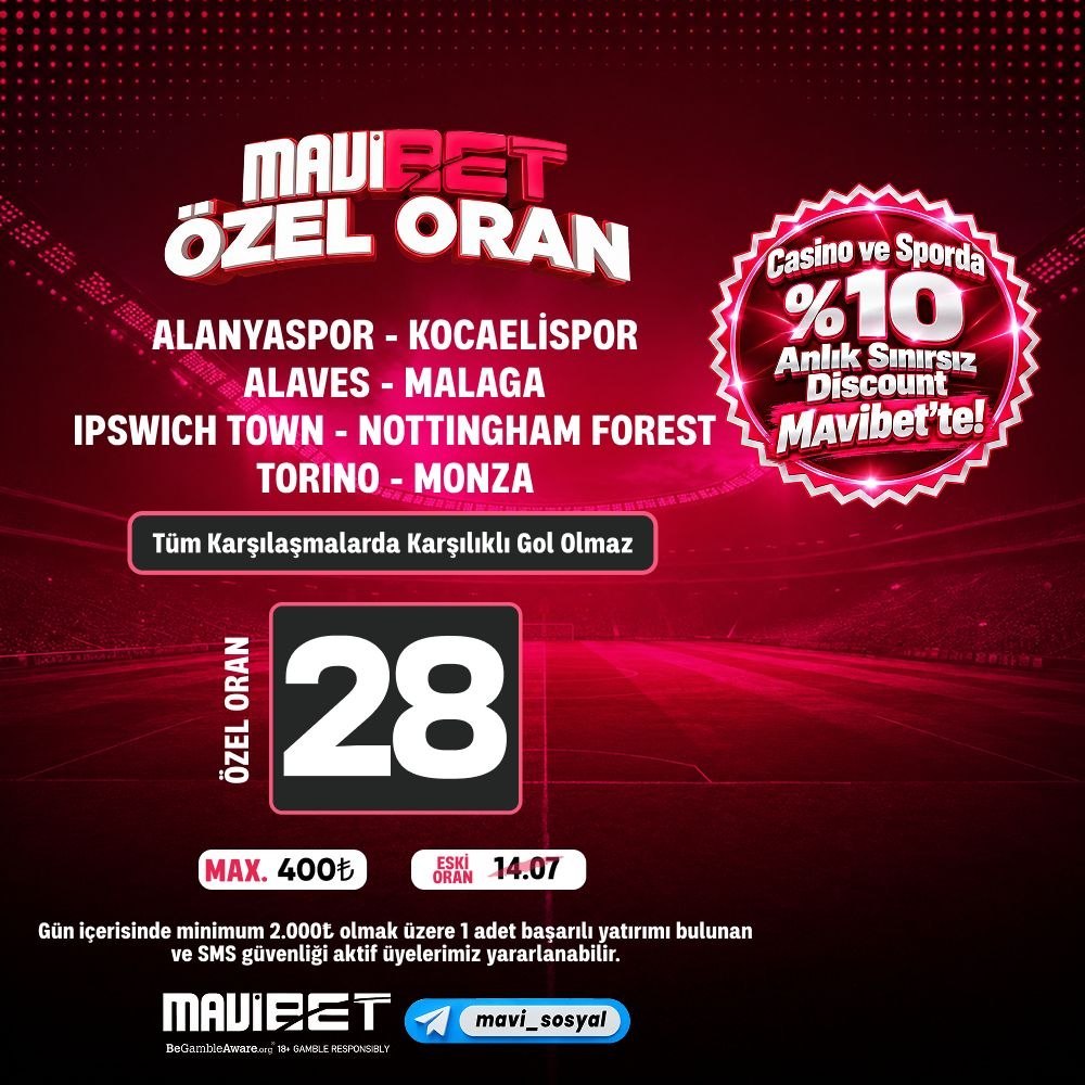 Mavibet 28 oran özel oran