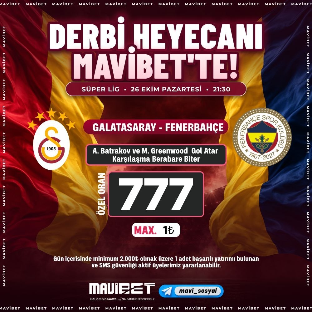 Mavibet 777 oran özel oran
