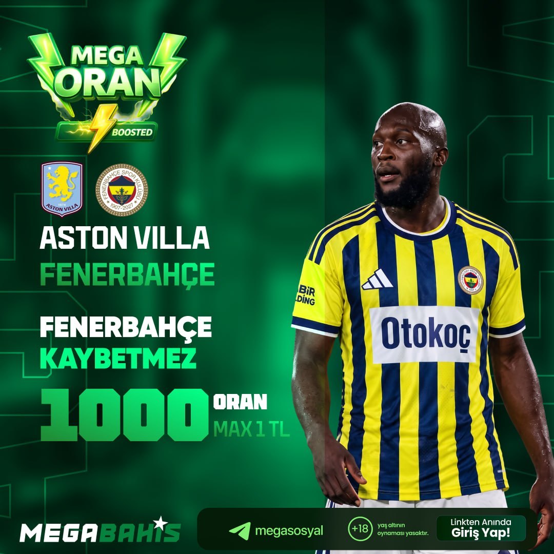 Megabahis 1.000 oran özel oran