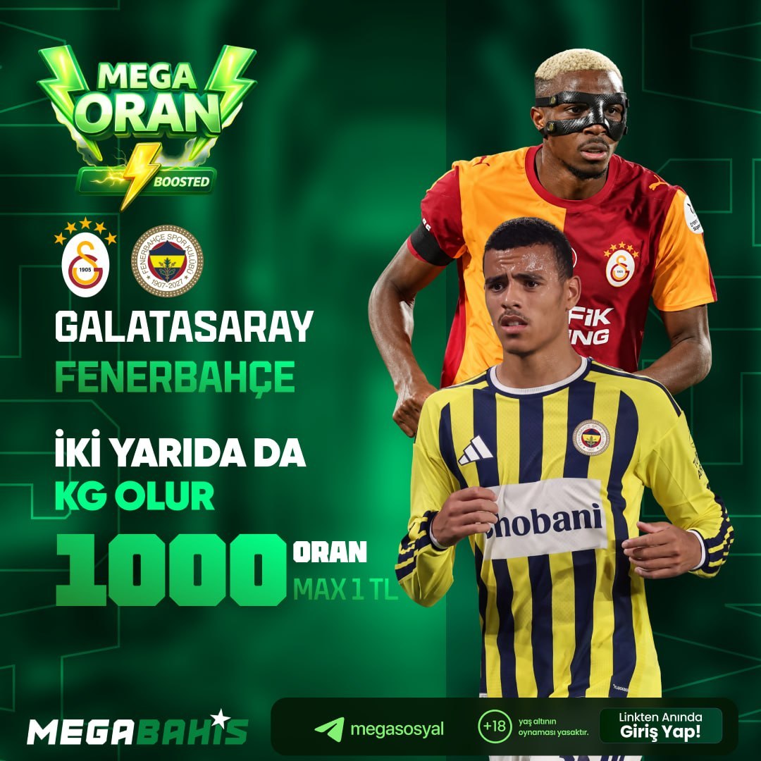 Megabahis 1.000 oran özel oran