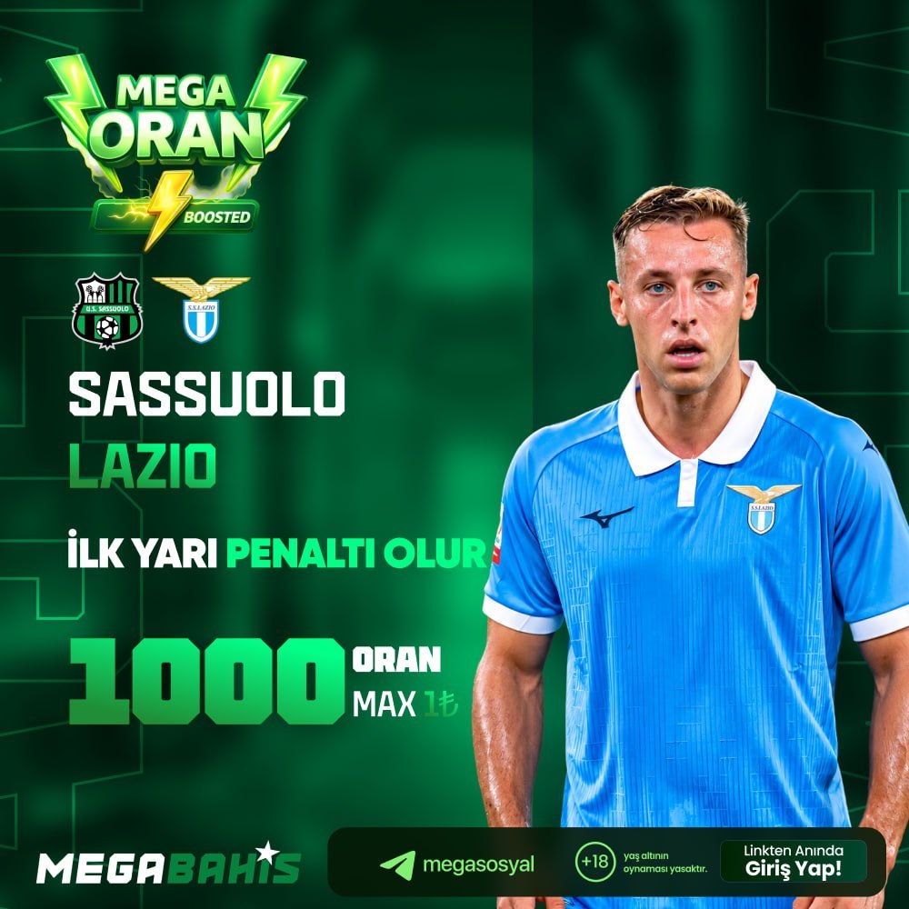 Megabahis 1.000 oran özel oran