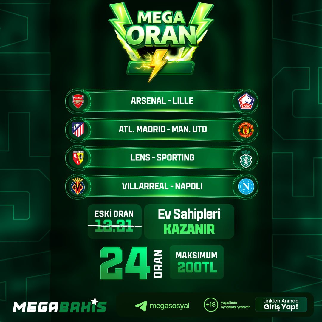 Megabahis 24 oran özel oran