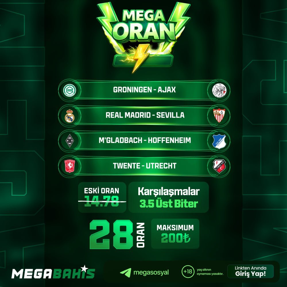 Megabahis 28 oran özel oran