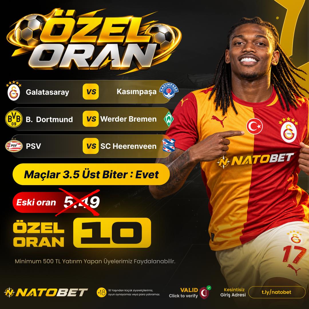 Natobet 10 oran özel oran